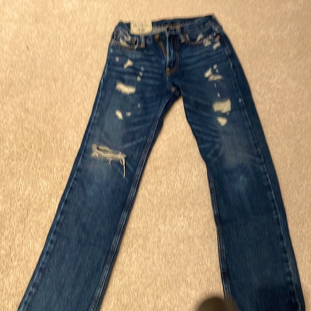 Abercrombie boys size 14 slim. Ripped - Like New. Great condition